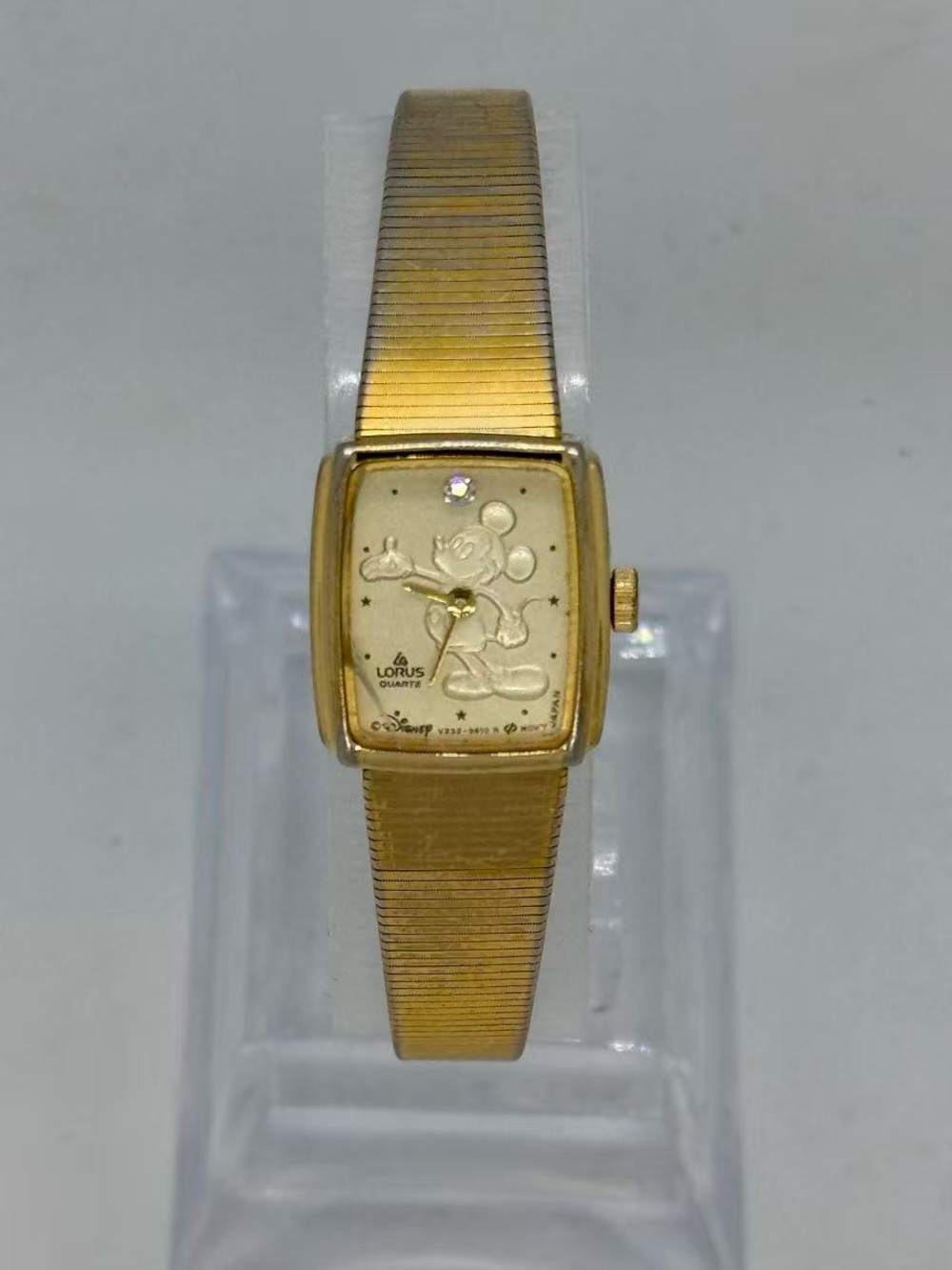Vintage Lorus Women’s Quartz Disney Mickey Mouse Watch 16mm New Battery Runs